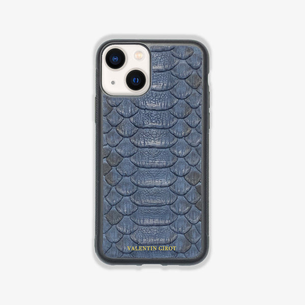 COQUE IPHONE 13 MINI BLEU – VALENTIN GIROT