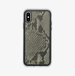 COQUE IPHONE XS MAX GRIS ÉCAILLES